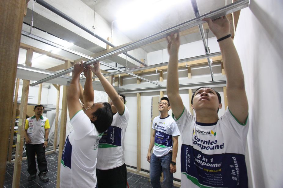 Training Pemasangan Rangka Jayaboard